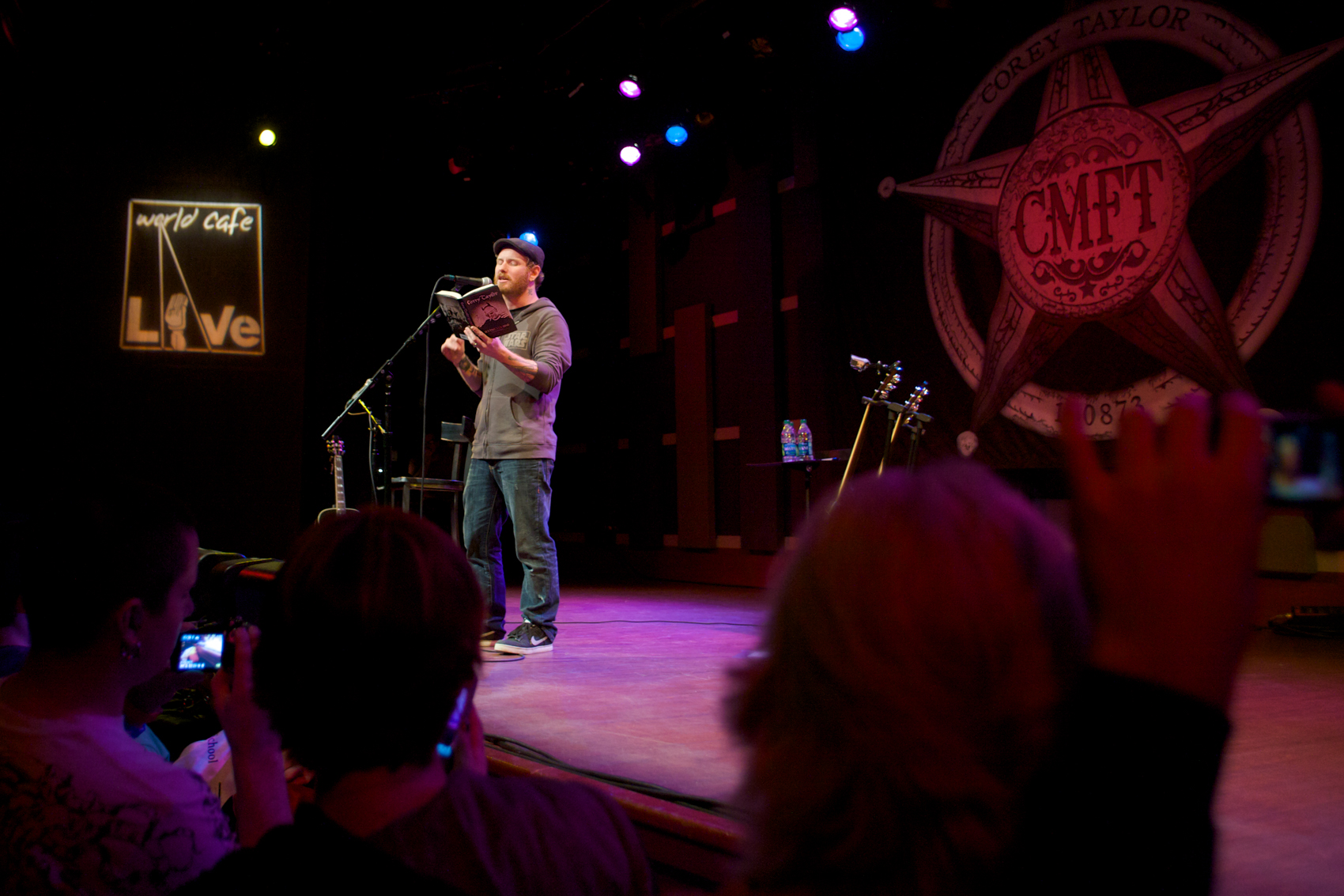 An evening with Corey Taylor
World Cafe Live
Philadelphia, PA
December 6, 2011